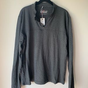 Marine Layer Charcoal Quarter Zip
